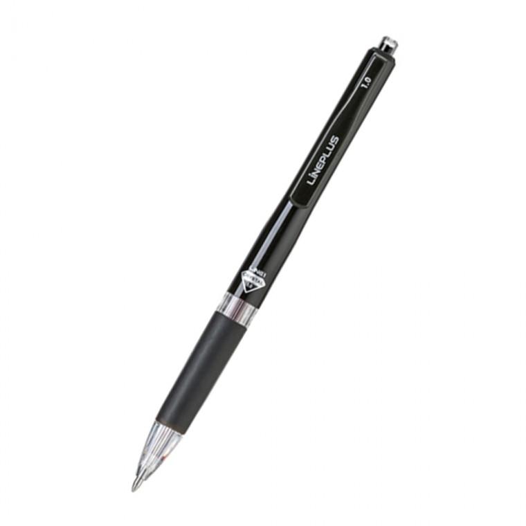 라인플러스 라인1 크리스탈 볼펜 1.0mm 레드