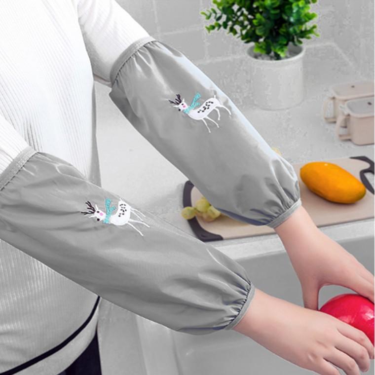 화이트사슴 방수 팔토시(그레이) 작업토시 미술팔토시 미술용팔토시 작업용팔토시