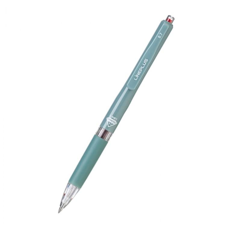 라인플러스 라인1 크리스탈 볼펜 0.7mm 레드