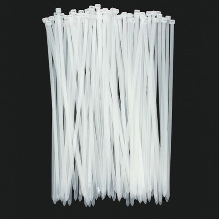 케이블타이 200개 3.9x500mm 화이트 선정리 전기자재
