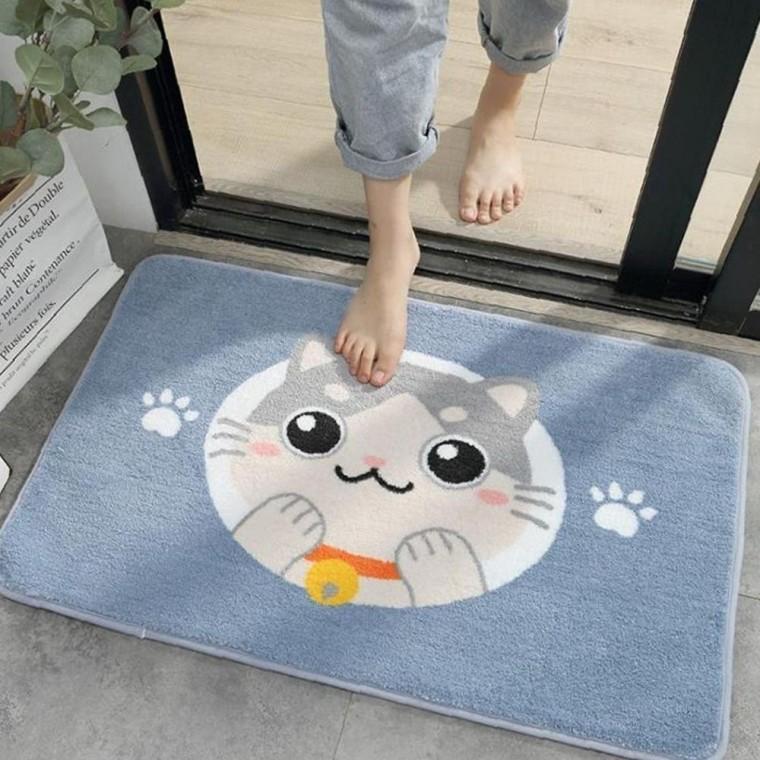 캐릭터 살림핏 주방 매트 현관 씽크대 카페트 러그