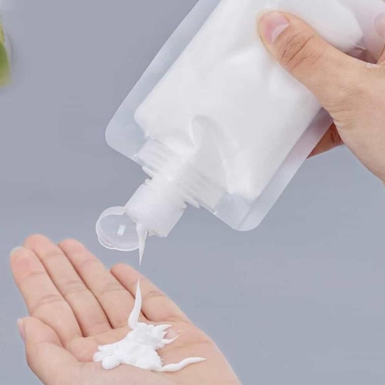 화장품 소분튜브팩 100ml 플라스틱병 세제소분용기