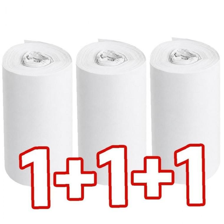 국산 기본형 1+1+1 보온 매직테이프(화이트) 실외 PVC 배관용