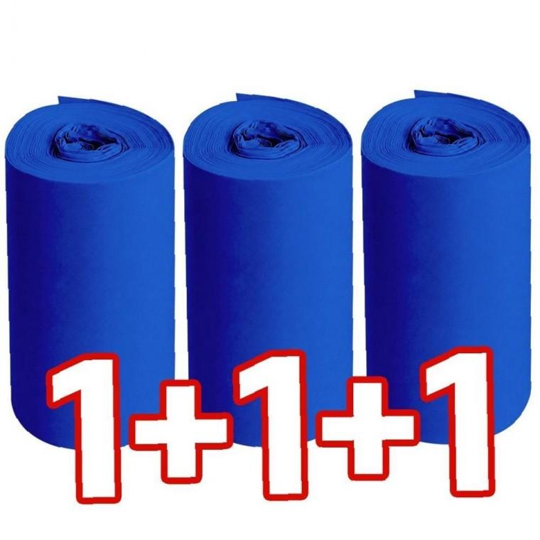 국산 간편한 1+1+1 보온 매직테이프(파랑) PVC 배관용 실외기