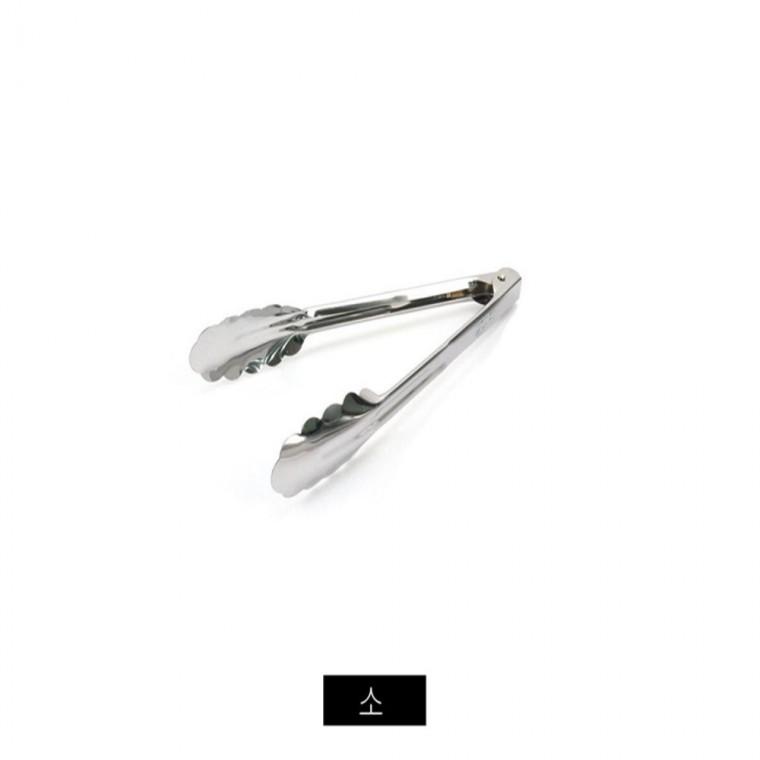 스텐 집게 소 23.5cm 고기집게 푸드집게 음식집게