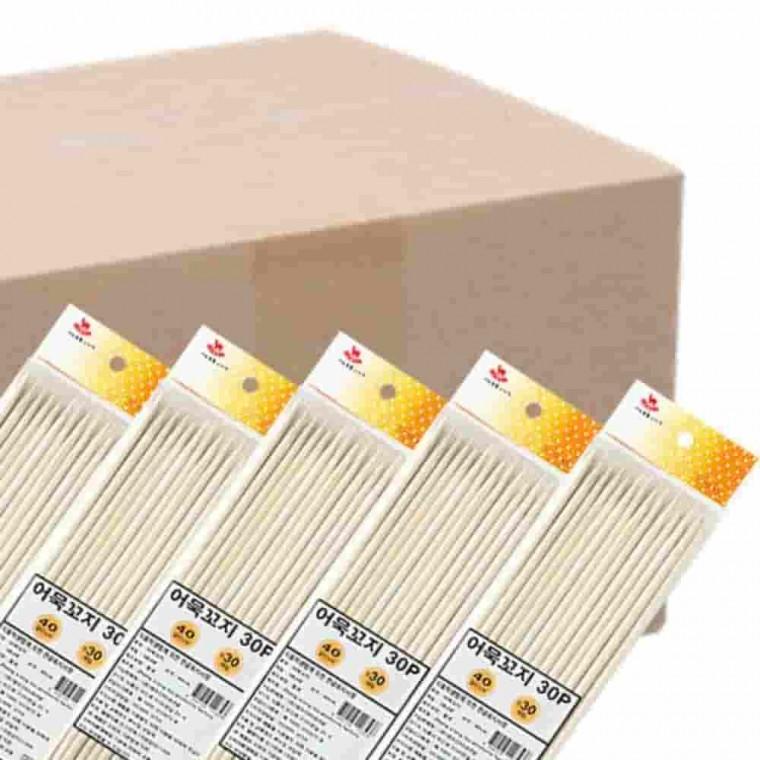 오뎅꽂이 30P 100매입 어묵꼬챙이 나무막대 산적꼬지 대나무막대