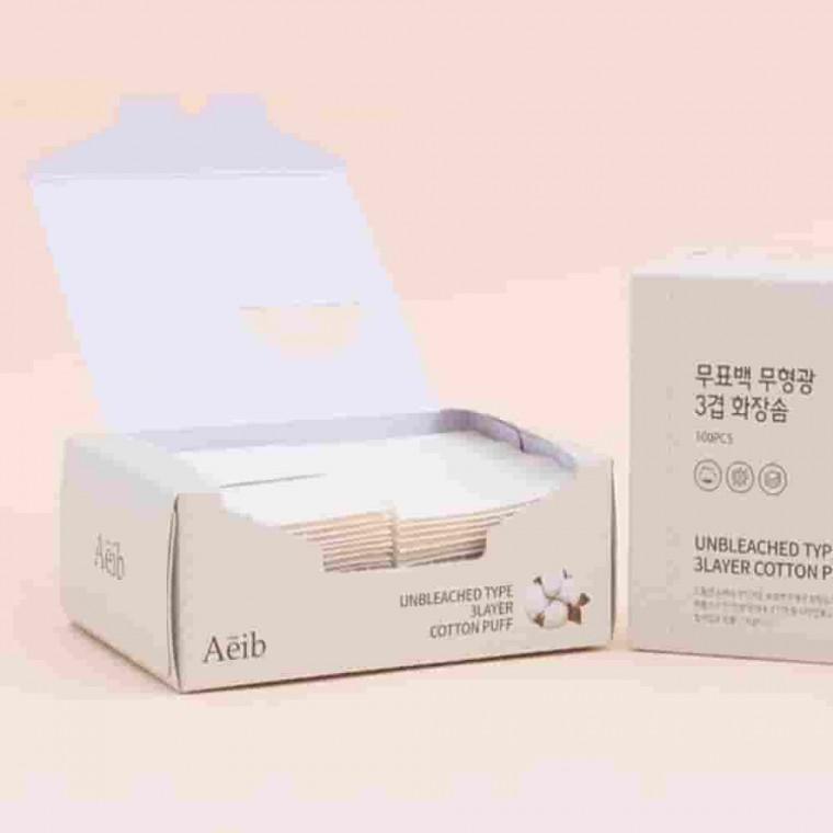 3겹 화장솜100매 클렌징화장솜 사각솜 미용소모품 화장소품