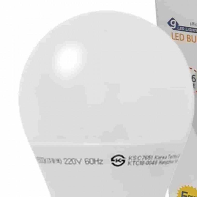 12W 전구색 내장형 긴수명 전구조명 무드전구 가정용전구 거실전구 노란색전구