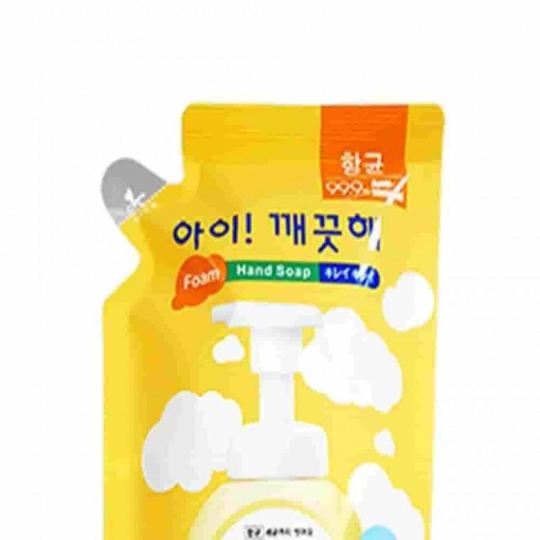 순 파우더향 리필 200ml 거품 핸드솝 순한세정제 거품세정액 욕실세정제 거품형비누 보습핸드워시