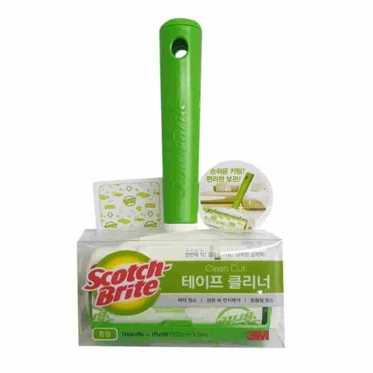 테이프클리너 중형 본품1매 팩 롤러테이프 집먼지청소 테이프청소기 롤테이프 머리카락청소기