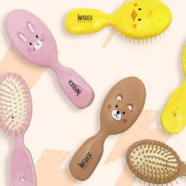 헤어브러쉬 소 미니빗 미니브러쉬 휴대용빗 볼륨브러쉬