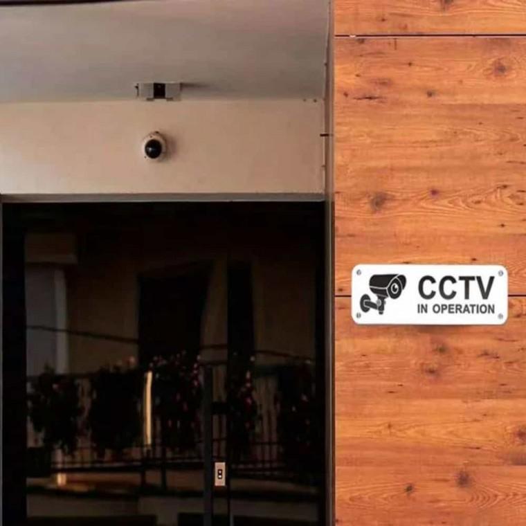 CCTV 안내스티커 CCTV설치안내판 CCTV설치안내문