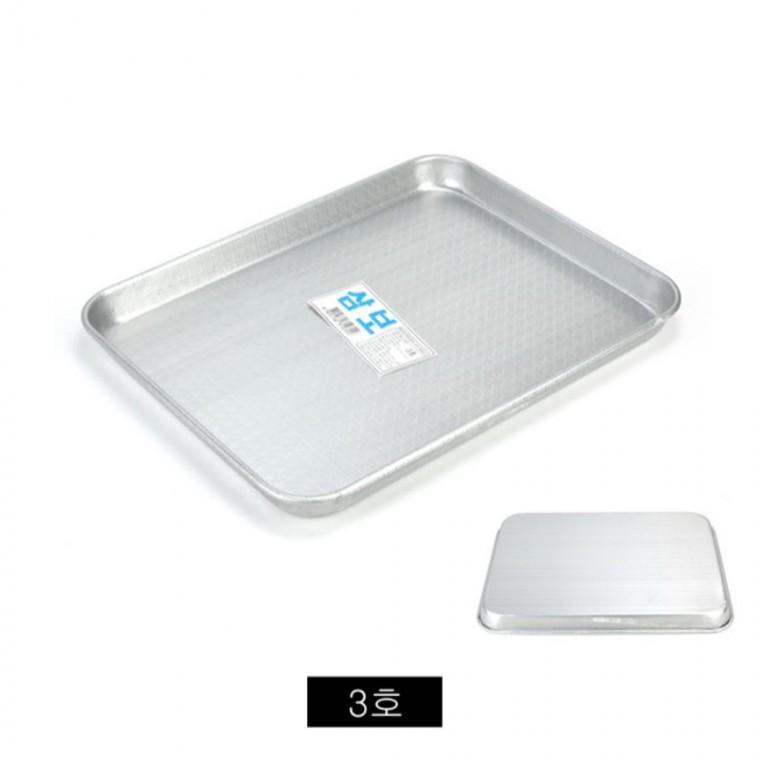 직사각 쟁반 엠보 3호 식당큰쟁반 써빙쟁반 베이킹반죽쟁반