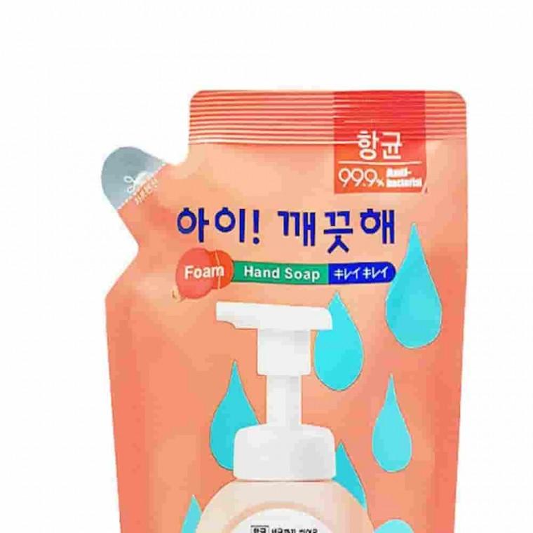 복숭아향 리필 200ml 거품 핸드워시 촉촉한핸드워시 버블손세정제 퍼퓸핸드워시 보습핸드워시 손세정제