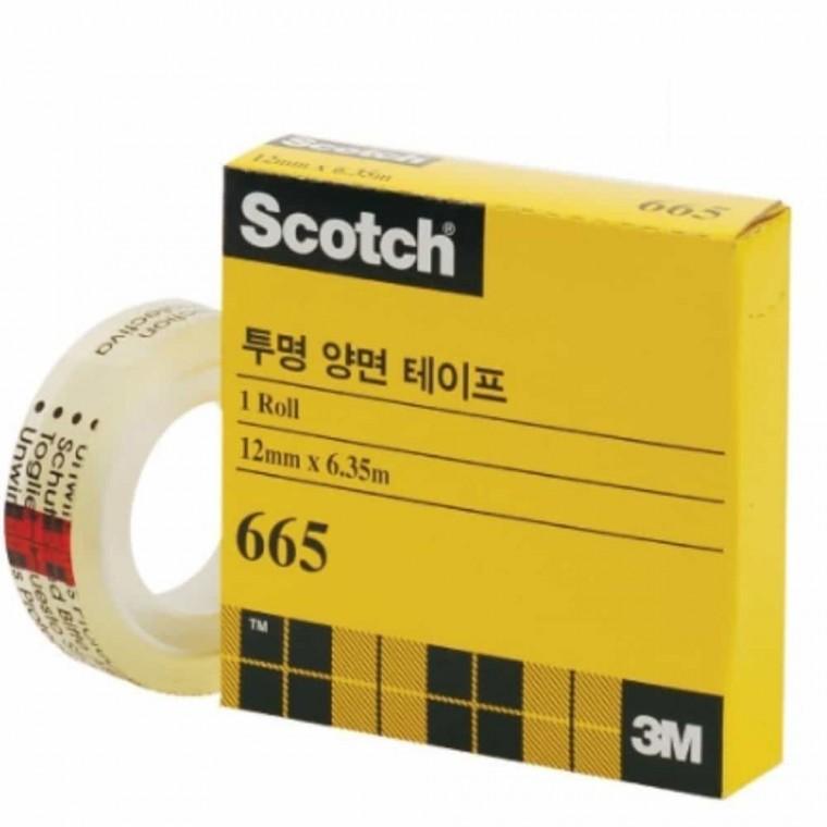 투명 양면 테이프 리필 12mm 투명양면테이프 양면접착테이프 양면테이프리필