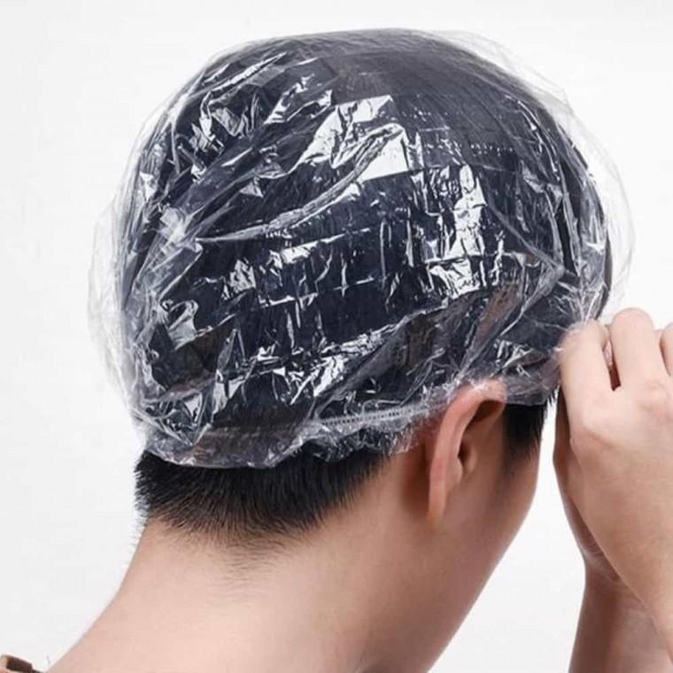 위생 비닐헤어캡 헤어관리 샴푸모자
