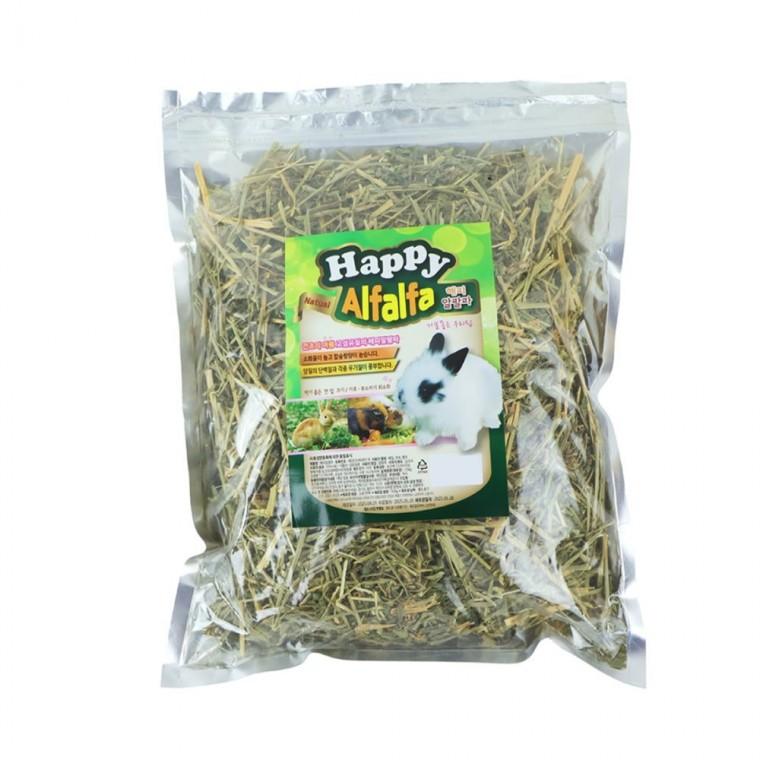 해피알파파 500g 건초단미사료 염소건초 토끼용품 토끼건초알파파