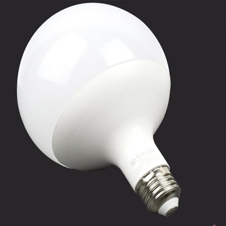 장수 LED 볼구 E26 15W 롱넥 삼파장램프 led전구전구색 led볼전구