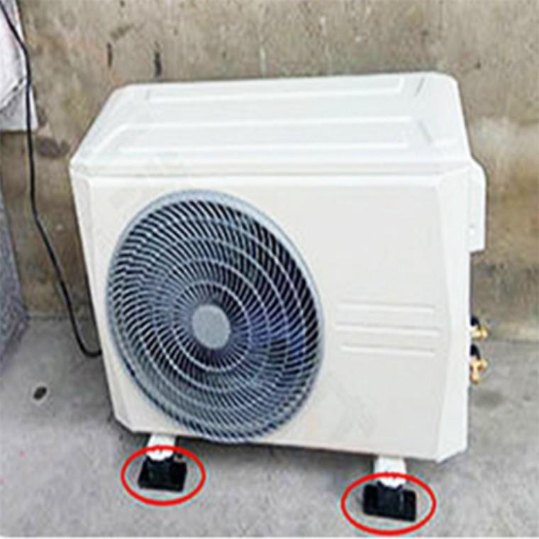 에어컨 실외기 받침 4p 실외기고무판 고무받침대 에어컨실외기고무받침대