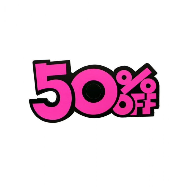 안내판 50OFF 쇼카드 백화점POP 홍보POP