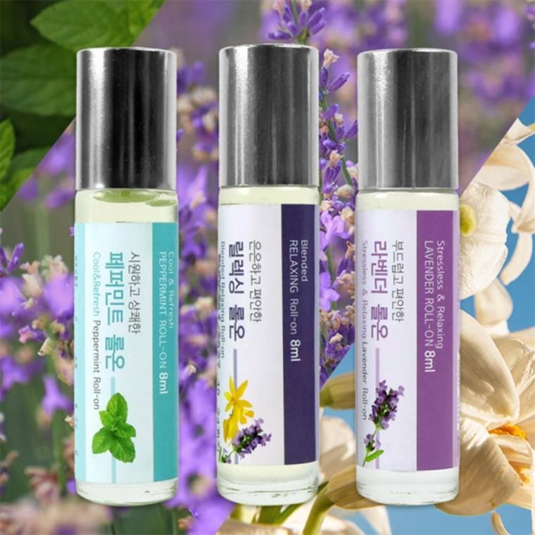 8ml 아로마 롤온 페퍼민트에센셜오일 오일롤러 수면향