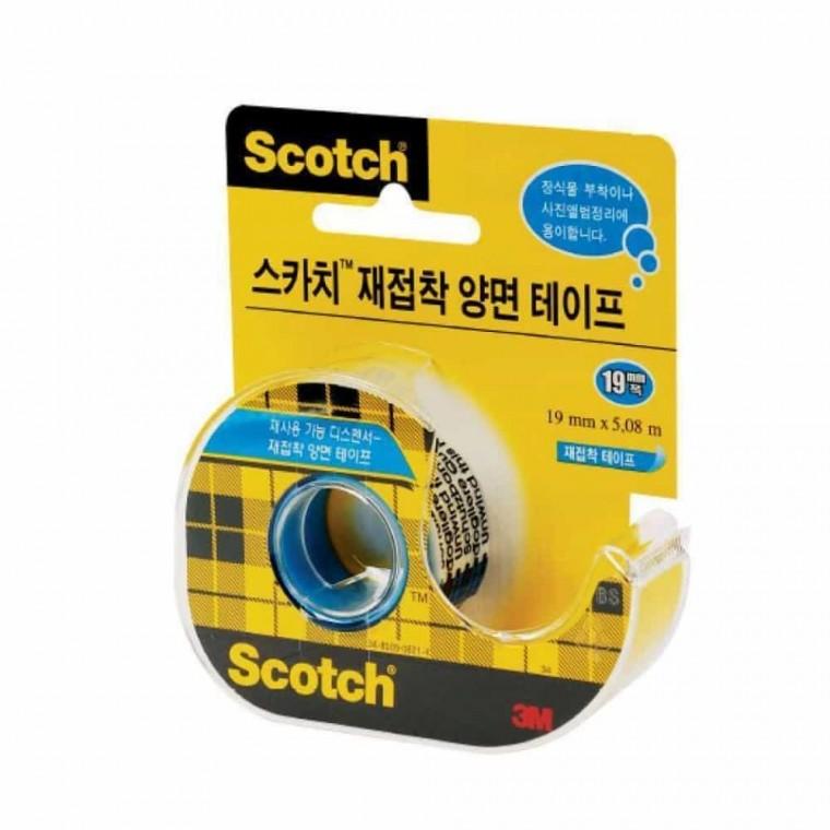 재접착 양면 테이프 벽지손상없는테이프 벽지테이프 잘떼어지는양면테이프