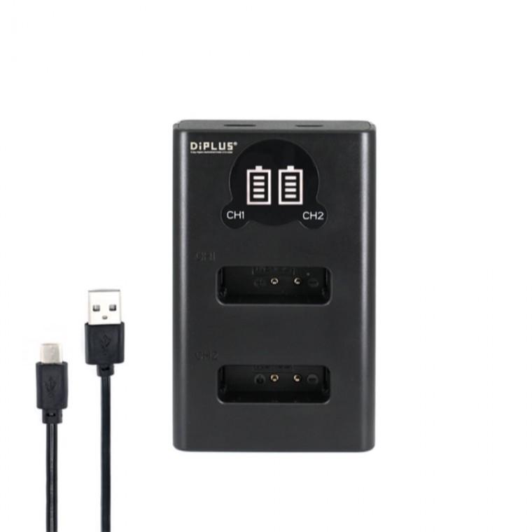 캐논 NB-13L 호환 LCD 듀얼 충전기 C타입5핀겸용 디지털카메라충전기 캠충전아답터 캠코더충전기