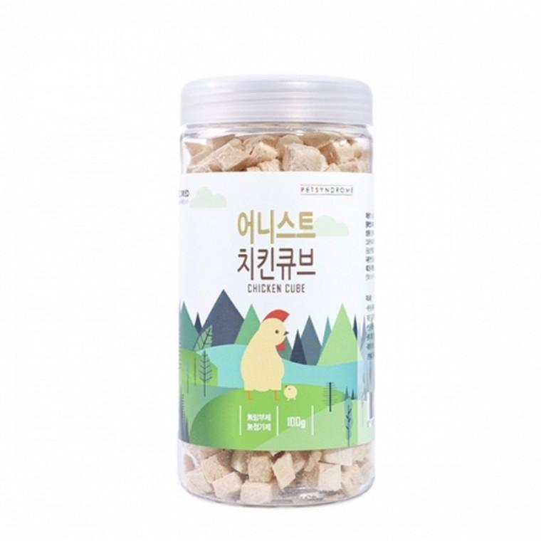 어니스트 동결건조 큐브100g(통)치킨