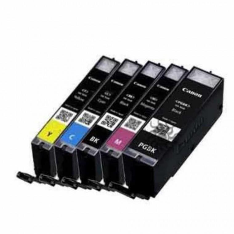 PGI-750PGBK CLI-751BK C M Y 잉크 5색세트 복사기잉크 프린트기잉크 복합기카트리지