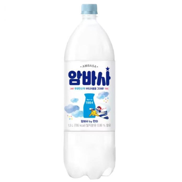 [코카콜라] 암바사 밀크소다 1.5L 1개