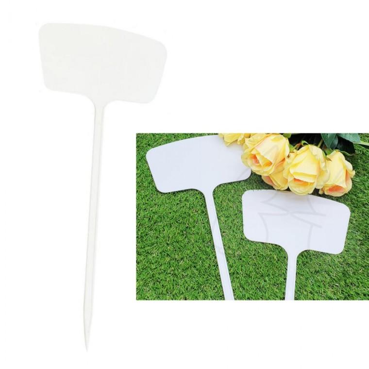 큰 푯말 네임택 가드닝 T자형 식물 이름표 45cm
