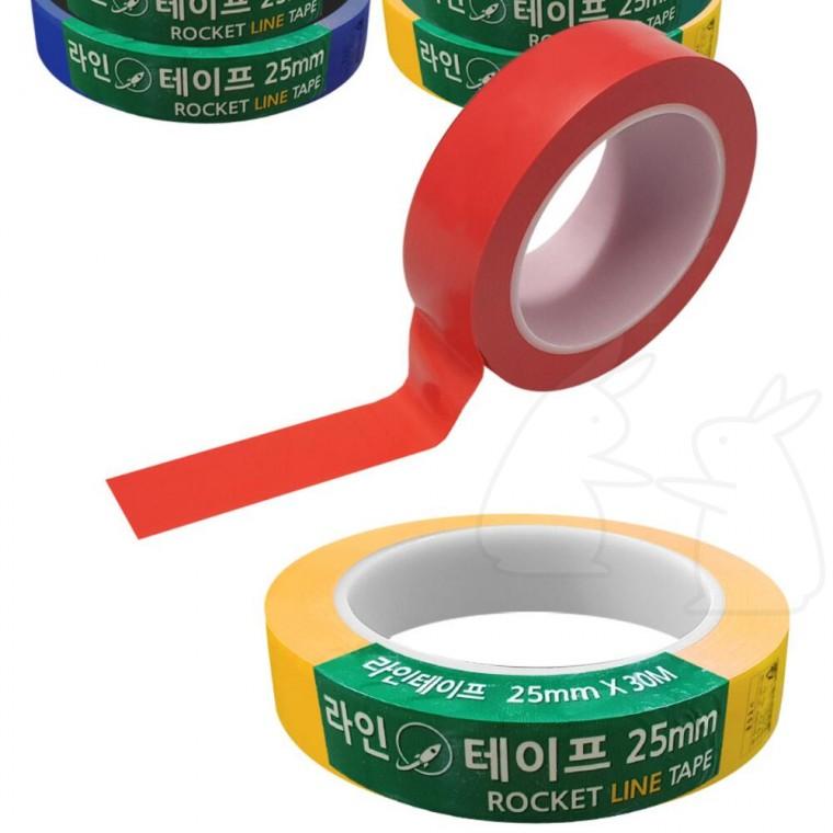 안전표시 체육관 창고 구획선 피난유도 라인테이프 25mmX30M