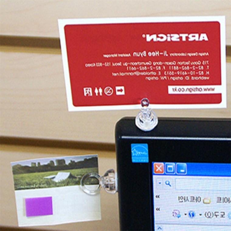 메모홀더 메모집게 사진꽂이 테이블카드꽂이