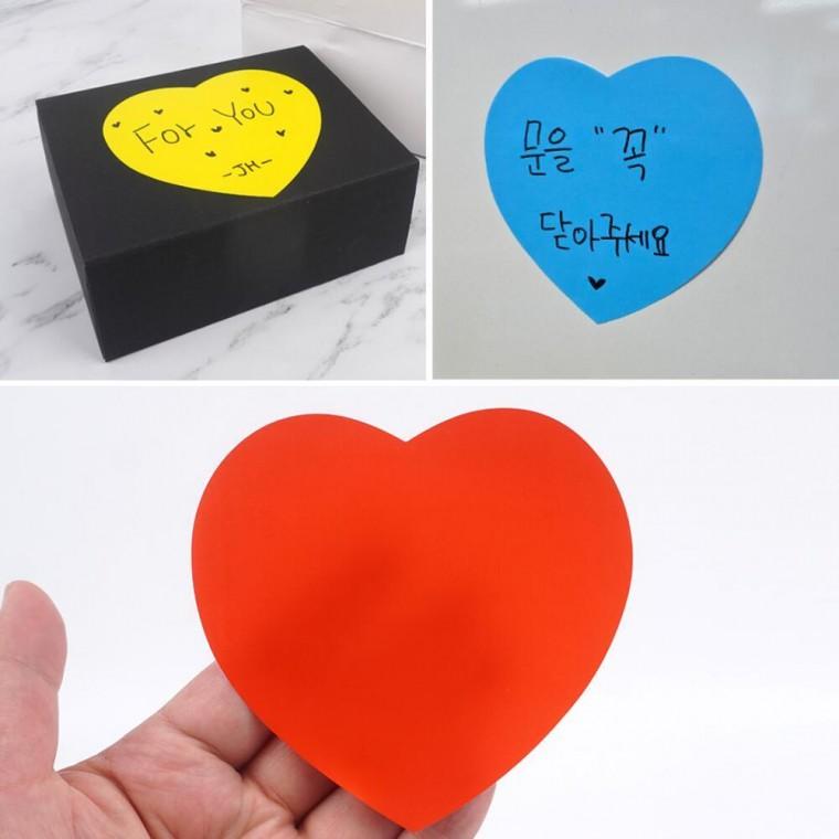 데코 포장 선물포장 아이방 다꾸 큰하트 스티커