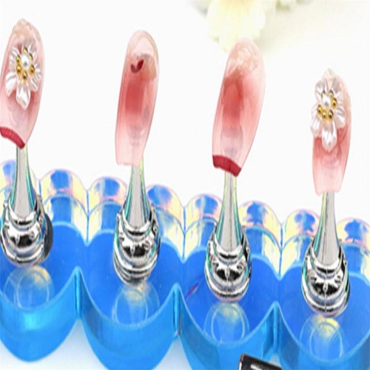 네일 팁 거치대 네일팁받침대 자석네일팁 네일스탠드