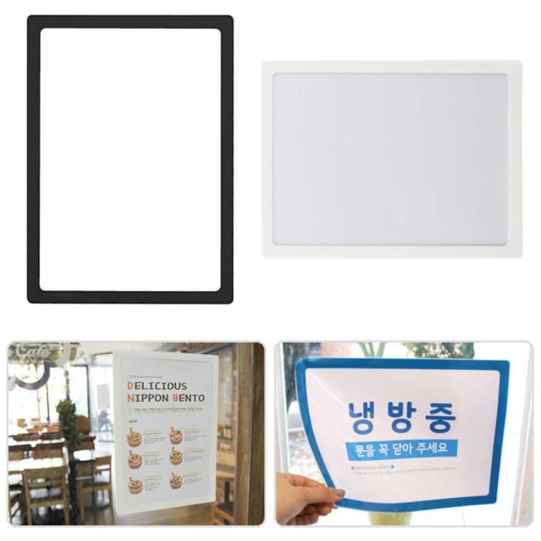 매장 교회 다보 벽메뉴판 꽂이 게시판 프레임 A4