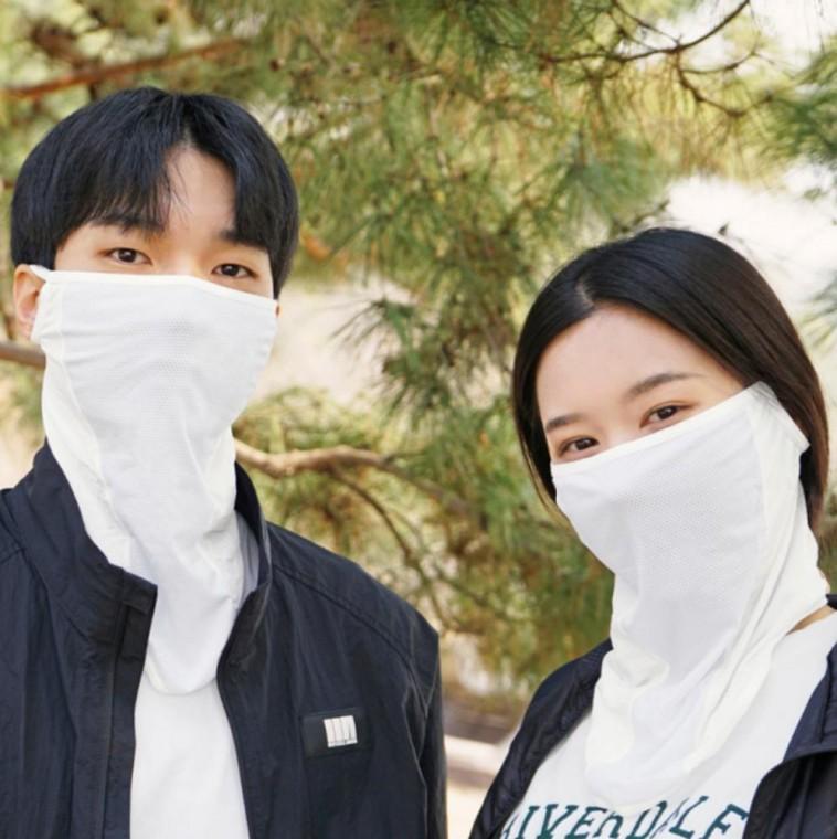 아쿠아 메쉬 쿨 멀티 UV차단 여름 골프 스카프 마스크