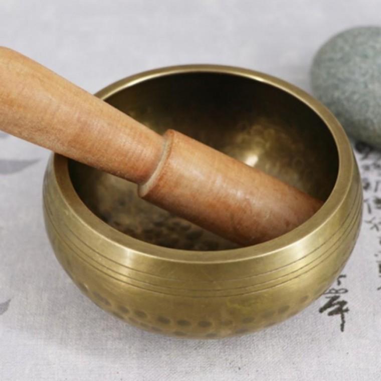 티벳 명상 싱잉볼 씽잉볼 좌종 요가종 명상종 13cm