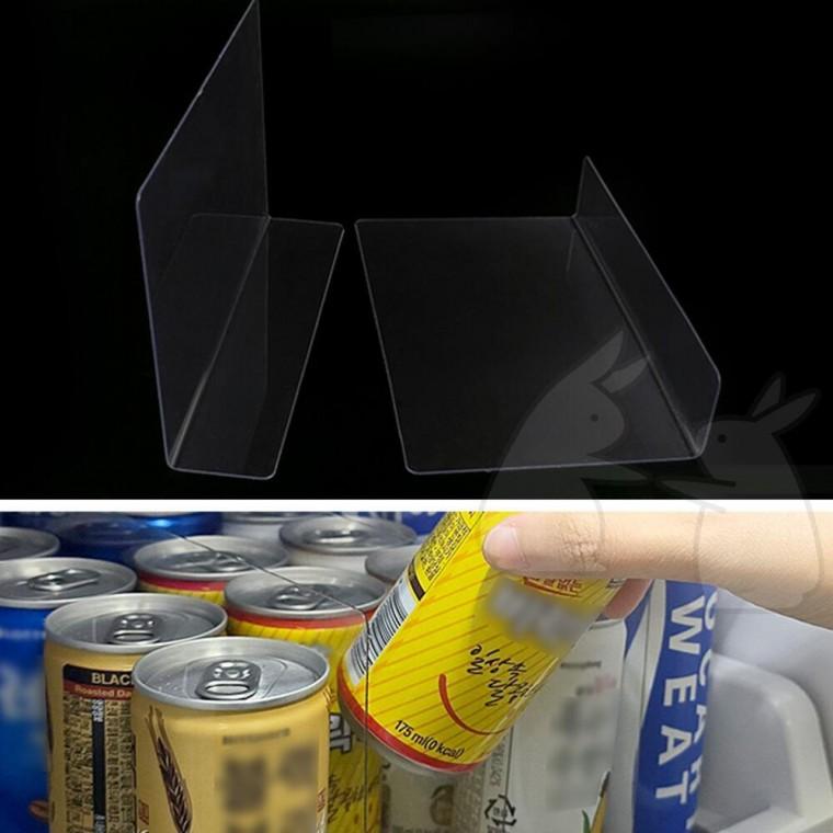 아크릴 파티션 분리 칸나누기 L자 투명 가림막 20x12cm