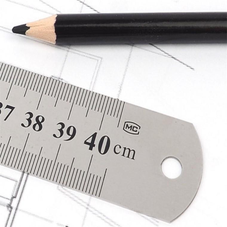 스틸자 개업자 쇠자 40cm