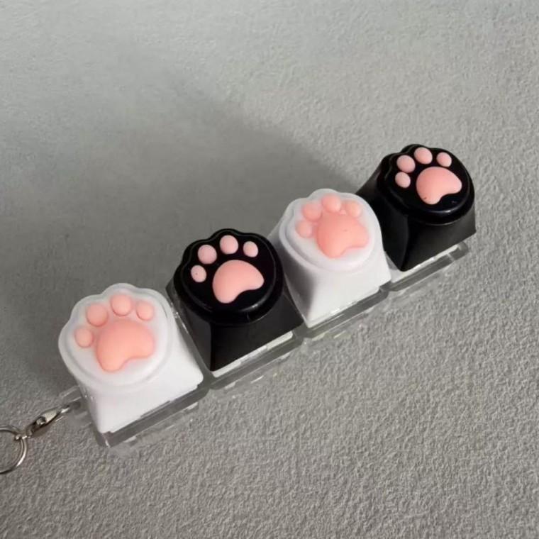 고양이 젤리 키캡키링 3종