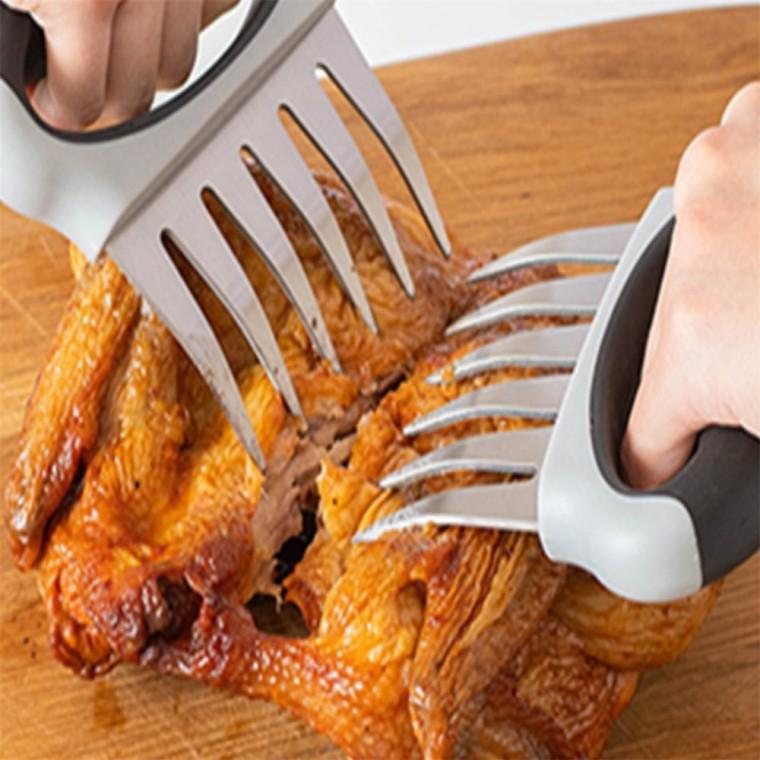 풀드 포크 바베큐도구 카빙포크 스텐집게