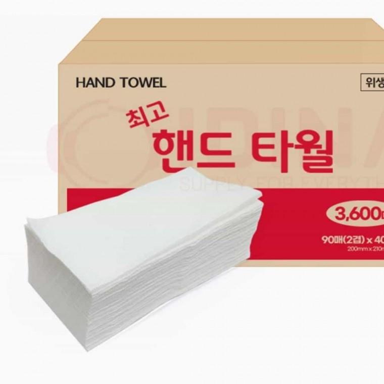 핸드타월 3600매 종이타월 손닦는휴지