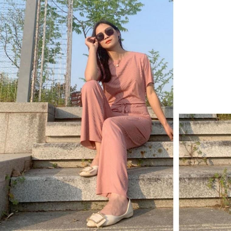 츄리닝잠옷 여성밴딩팬츠 데일리팬츠