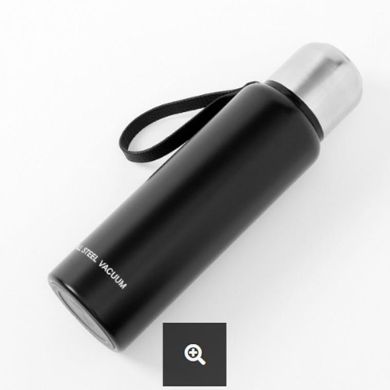 듀얼 보온병 800ml 블랙 휴대용물통 스테인리스보온병
