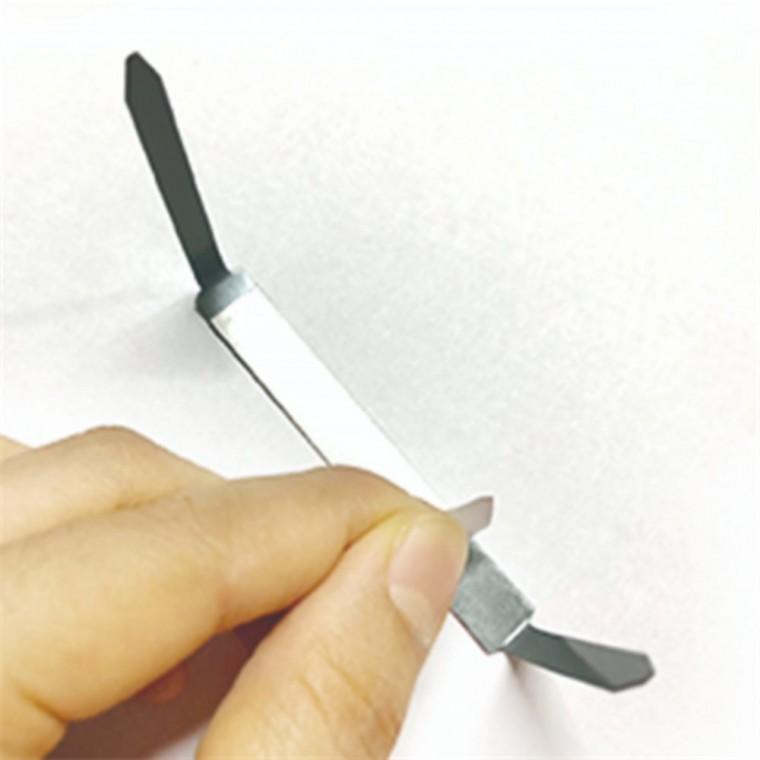 접착 화일책철 70mm 30개입 파일화스너 화일클립 파일클립