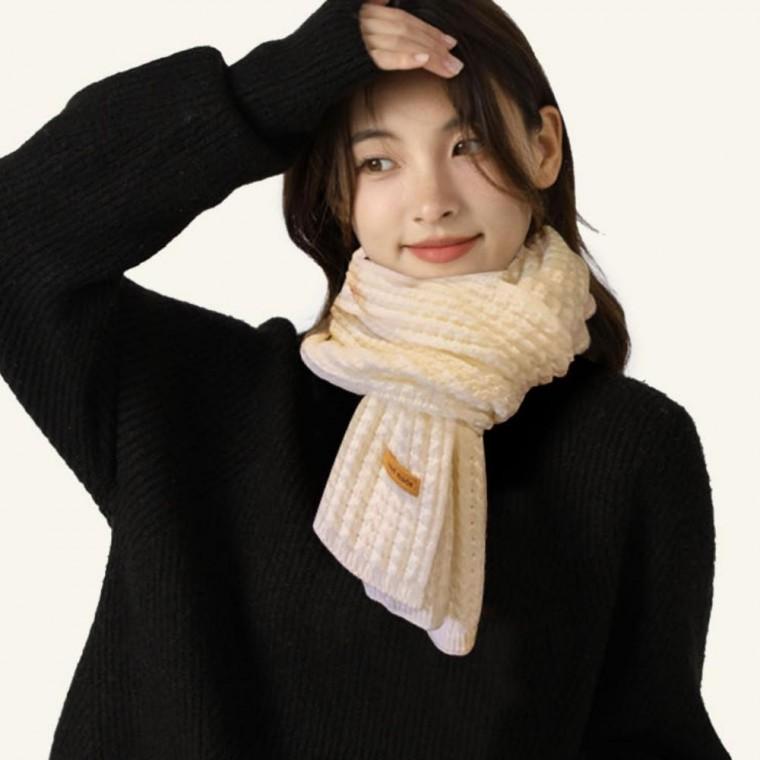 여성 쁘띠 머플러 짧은 미니 데일리 니트 목도리 니트목도리 숏머플러