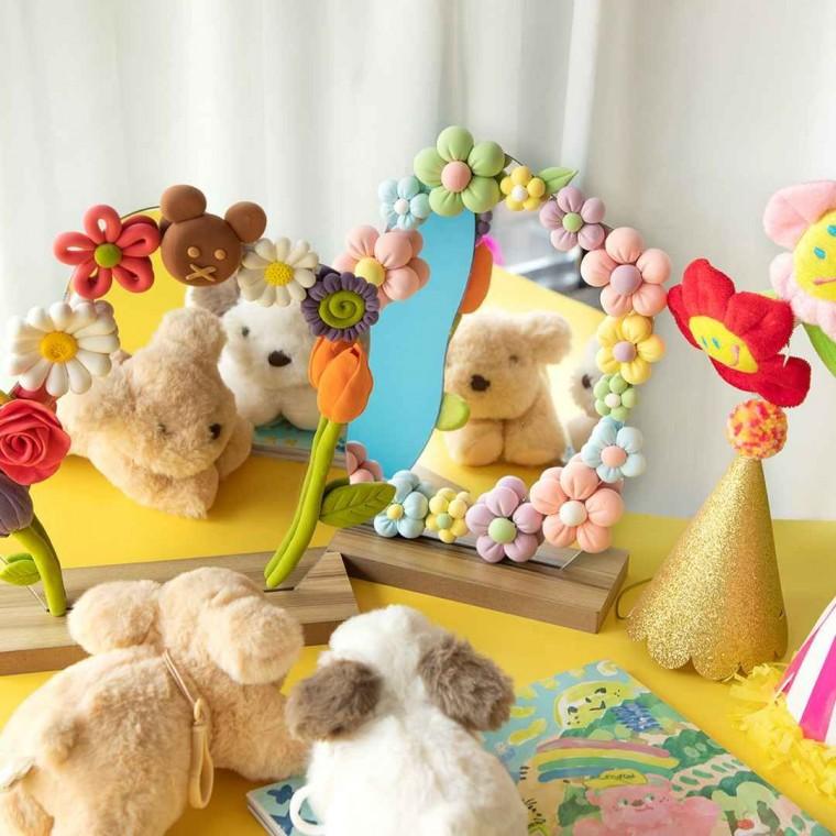 볼 때마다 기분 좋은 클레이 탁상 거울 만들기 DIY 키트 좋게