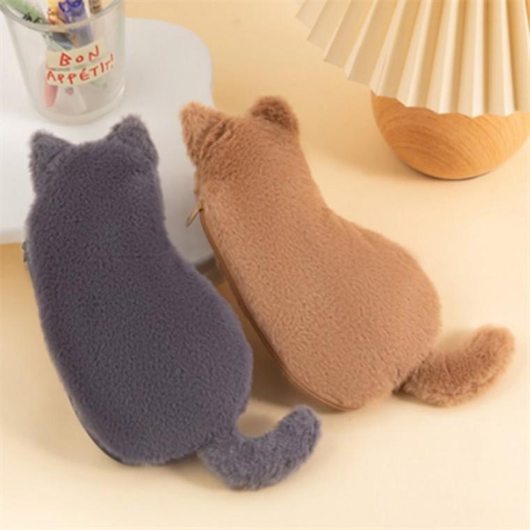 귀여운 동물 고양이 인형 필통 동물인형필통 고학년필통 예쁜문구
