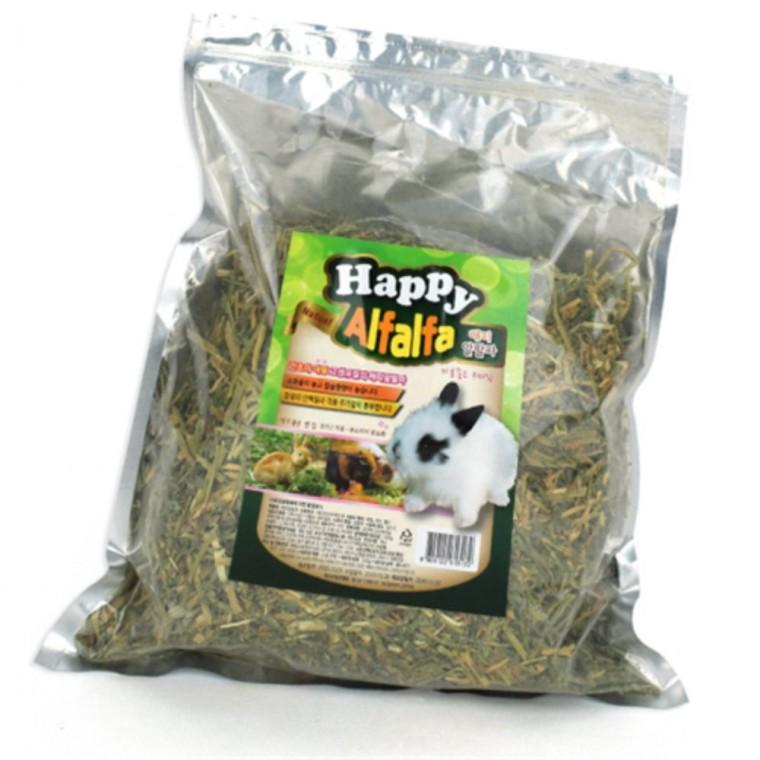 해피알파파 토끼사료 500g 건식사료 소동물먹이